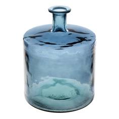 Ваза Edelman guan bottle 44см голубая