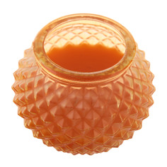 Свеча ароматизированная для создания приятной атмосферы 9x6.5cm апельсин Sunford