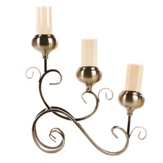 Подсвечник классика малый ассорт 16 см Интергифтер