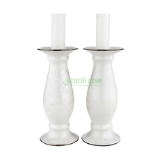 Lenox ЧИСТЫЙ ОПАЛ набор из 2 подсвечников 16.5 см (LEN6249908)