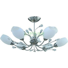 Люстра подвесная IDLamp 834 9PF-Whitechrome (834/9PF-Whitechrome)