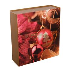 Подарочная коробка Mister Christmas Коробка подар. складная 21х19.5х6.5 см (GH-FB-2)