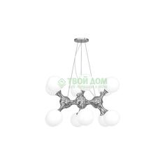 Люстра подвесная LuceSolara Moderno 3024/12S Chrome/White
