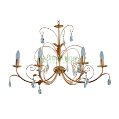 Люстра подвесная IDLamp 835/6 (835/6-DORATO)