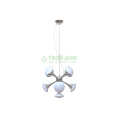 Люстра подвесная LuceSolara Moderno (3019/9SChrome/White)
