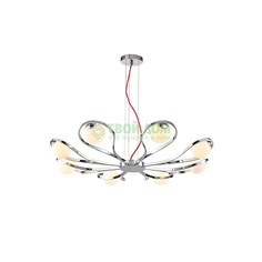 Люстра подвесная LuceSolara Moderno 3020 8S Chrome/White (3020/8SChrome/White)