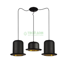 Люстра подвесная LUCESOLARA 2006/3S Black/Gold (2006/3SBlack/Gold)