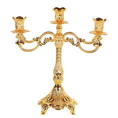 Подсвечник 3-х рожковый ажурный 30 см. Marquis