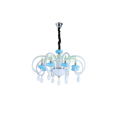 Люстра подвесная LuceSolara Classico (5027/8White/Blue)