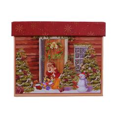 Подарочная коробка Mister Christmas Коробка подар квадратная 17.4x17.4x14см (BR-B-SQUARE-D-2)