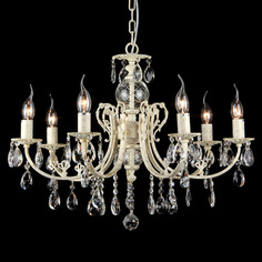 Люстра подвесная Elvan e14x7 00146-7 (LU00146-7-WT+FGD)