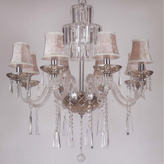 Люстра Catic 042/6 -хром/хрусталь