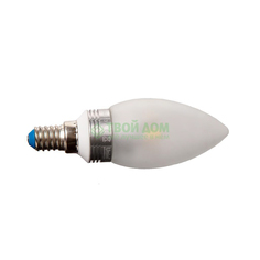 Лампочка Uniel LED-C37P-5W/NW/E14/FR ALC02SL