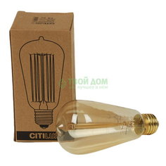 Лампочка CITILUX (ST64-19FL)