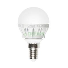 Лампочка Uniel LED-G45-6W/NW/E14/FR ALM