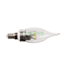 Лампочка Uniel LED-CW37P-5W/NW/E14/CL ALC02SL