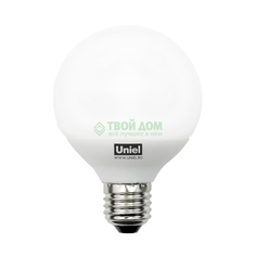 Лампочка UNIEL G80-15/2700/E27