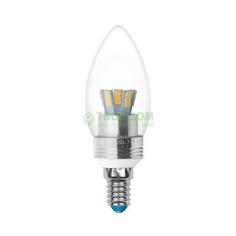 Лампочка Uniel LED-C37P-5W/NW/E14/CL/DIM ALC