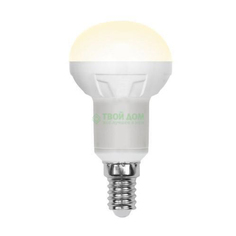Лампочка Uniel LED-R50-6W/WW/E14/FR/S