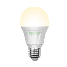 Лампочка Uniel LED-A60-8W/WW/E27/FR/S