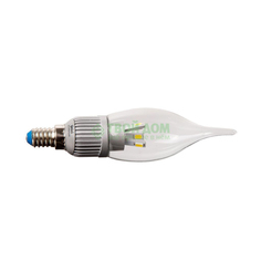 Лампочка Uniel LED-CW37P-3W/WW/E14/CL ALS01