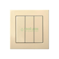 Liregus Выключатель 3-клав б\р epsilon ij3e/s (28-054)