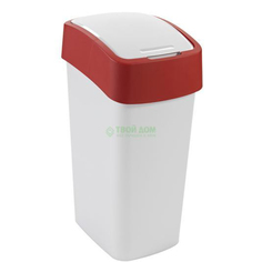 Контейнер для мусора Curver Контейнер для мусора flip bin 50л красный (02172-946-00)