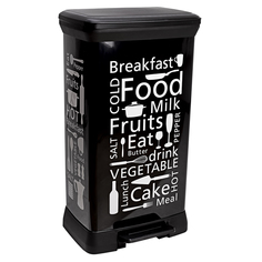 Контейнер для мусора с педалью Curver deco bin 50 л (188133/02162-K03-02)