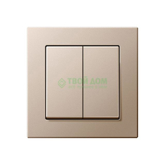 Liregus Выключатель 2-кл б\р epsilon ij5e/mt (28-173)