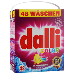 Стиральный порошок Dalli Color для цветных тканей 3.12 кг