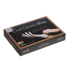 Перчатки Cleanwrap Chef Gloves для готовки 40 шт