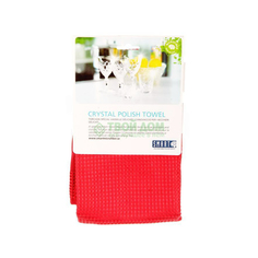 Белый Кот Полотенце для ценной посуды 40х60 см Red