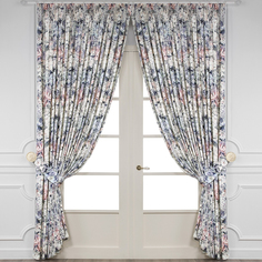 Шторы Togas Доминик 280х275 см 4 предмета фиолетовый