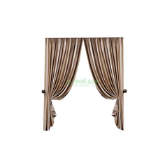 Шторы Togas Аметист 240x300 см 4 пр Brown (40.13.64.0145)