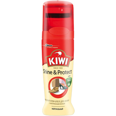 Жидкий крем-блеск Kiwi Shine & Protect нейтральный 75 мл