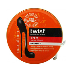 Крем для обуви Twist Casual Care Бесцветный 50 мл