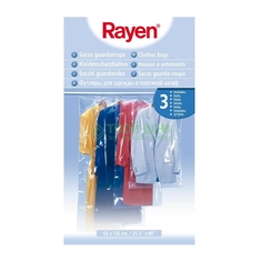 Набор чехлов для одежды 65х125 см 3 шт. Rayen