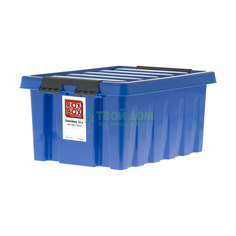 Ящик для хранения Rox box Ящик с крышкой 16 л синий