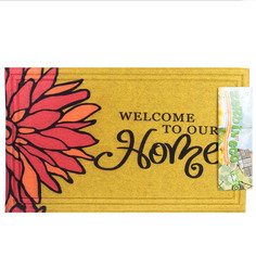 Коврик Velcoc Naturelles Botanical 45x75 см Yellow-Red (ZGNATU45751)