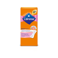 Ежедневные прокладки Libresse Dailyfresh Normal, 20 шт.