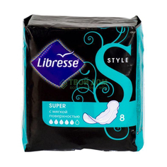 Прокладки Libresse Style Super 8 шт