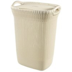 Корзина бельевая Curver Knit 57 л белая