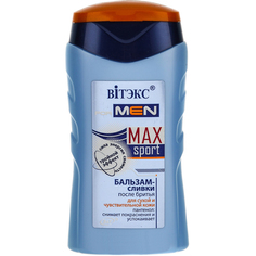 Бальзам-сливки после бритья ВИТЭКС for Men MAX sport для сухой и чувствительной кожи 150 мл Viteks