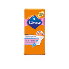 Ежедневные прокладки Libresse Dailyfresh Normal Deo, 20 шт.