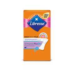 Ежедневные прокладки Libresse Dailyfresh Plus Normal Deo, 32 шт.