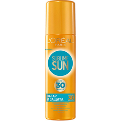 Солнцезащитный спрей LOreal Paris Sublime Sun Загар и защита SPF30 200 мл L'Oreal