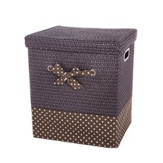 Корзина для белья с крышкой и бантиком Tony-bridge DSA16-7 AB1