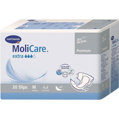 Подгузники для взрослых MoliCare Premium soft extra Воздухопроницаемые M 30 шт