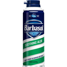 Крем-пена для бритья Barbasol Soothing Aloe Shaving Cream 170 г