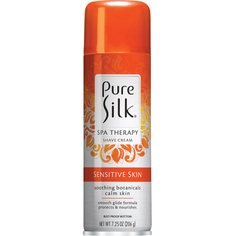 Крем-пена для бритья Pure Silk Sensitive Skin Shave Cream 206 г